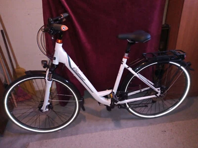 Trekking-Rad Diamant Ubari T50 weiß wie neu - Bild 1 von 4