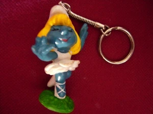 Smurf - Keychain! - Ballerina Smurfette - Picture 1 of 2