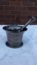 Antique Brass Mortar and Pestle  Rare 
