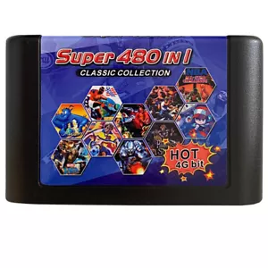 Colección Super Classic para Mega Drive Sega Genesis (480 en 1) ¡Totalmente Nueva! - Imagen 1 de 9