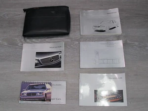1998 MERCEDES W140 S-CLASS USER OWNER OPERATOR GUIDE MANUAL BOOK SET CASE OEM - Picture 1 of 13