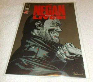 NEGAN LIVES # 1 RED REGULAR COVER 2020 WALKING DEAD VILLIAN NEAR MINT NEVER READ - Picture 1 of 1