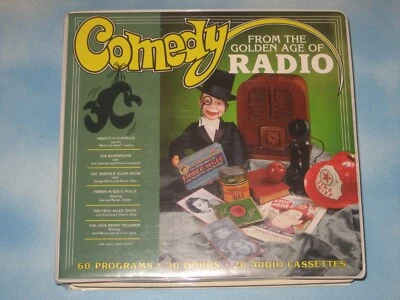 COMEDY FROM THE GOLDEN AGE OF RADIO - 20 Audio Cassettes Boxed Set! - Image 1 of 2