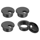 4Pcs 38Mm Cable Hole Cover Abs Desk Cable Wire Cord Grommet For Wire Organizer