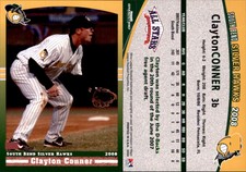 Clayton Conner 2008 Grandstand South Bend Silver Hawks #6 Card *AutographDen*
