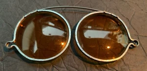 Antique Round Pince-nez Sunglasses. - Picture 1 of 6