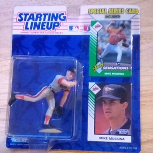 1993 Kenner Starting Lineup SLU MIKE MUSSINA BALTIMORE ORIOLES - Picture 1 of 1