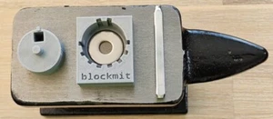 Bitcoin BTC Crypto Seed Phrase zum Selbermachen Stahl Metall Ledger Cold Wallet Blockmit Jig - Bild 1 von 8