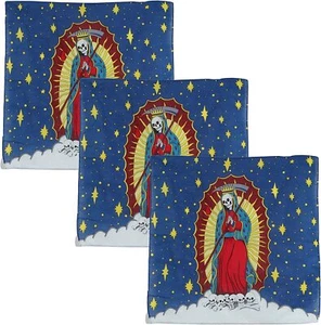 Motique Accessories Print Design Bandana-Set of 3 - Picture 1 of 33