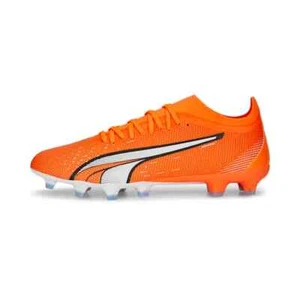 PUMA ULTRA MATCH FG AG  SCARPE CALCIO Uomo multiterreno 107217 01 Arancione - Foto 1 di 5