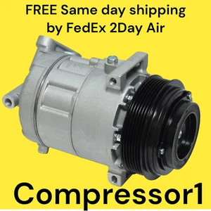 Compresor de aire acondicionado para Jeep Cherokee 2,4 L 2014 2015 2016 2017 2018 Chrysler 200 15-17 - Imagen 1 de 2