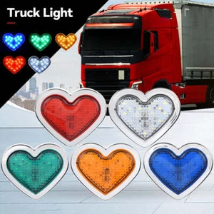Truck LED Side Marker Light Lamp Tail Light Indicator Trailer Lorry Parking Lamp - Picture 1 of 27