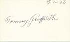 Tommy GRIFFITH / Signature Signed