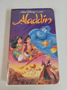 Aladdin (VHS, 1993) - Walt Disneys schwarzer Diamant Klassiker - Bild 1 von 7
