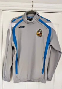 RARE.... WIGAN ATHLETIC - SIZE MEDIUM - FLEECE LINED SPORTS / JOGGER TOP - UMBRO - Picture 1 of 6