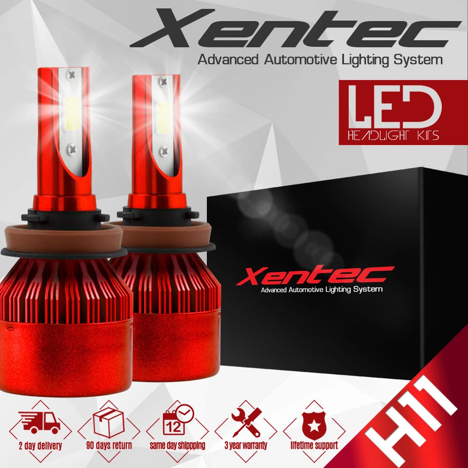 Kit faros LED HID XENTEC H11 blanco para Volkswagen Routan 2009-2014 Foto 1 de 1