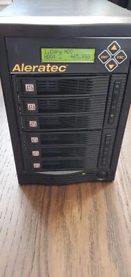 Aleratec 1:5 HDD Copy Cruiser IDE/SATA High-Speed Duplicator & Diagnostics - Image 1 of 4