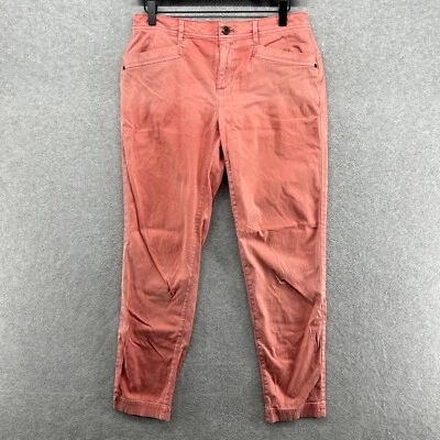 Orvis Pants Womens Size 6 Pink Flat Front Chino Twill Garment Dyed - Image 1 of 4