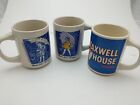 Vintage Maxwell House Coffee Cup Mug Set Of 3 A4