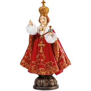 Deko Figur im roten Gewand gekleidetes Prager Jesulein - Picture 1 of 1