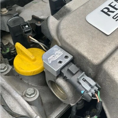 Renault Clio 3 RS Clio III RS, soporte de sensor de mapa Cup sensor de presión de tubo de aspiración aluminio ¡NUEVO! - Imagen 1 de 4