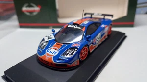 MINICHAMPS - LE MANS 1996 McLAREN F1 GTR #34 - GULF - 1/43 SCALE MODEL CAR - Picture 1 of 10