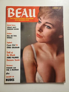 Beau v01n01 June 1966 Vintage Girlie Magazine Cheesecake Risque First Issue - Picture 1 of 17
