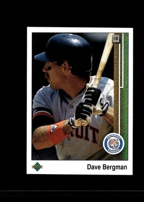 1989 Upper Deck - Dave Bergman #266 - Image 1 of 2