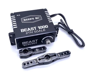 Reefs RC Beast 1000 Waterproof Digital 1/5 Scale Brushless Servo HV REEFS102 New - Picture 1 of 5