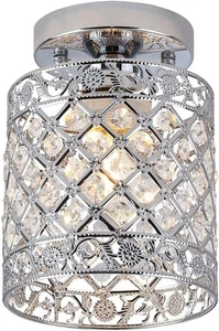 Versatile Light Fixture: Crystal Ceiling Lamp with App Control for Modern Homes - Picture 1 of 8