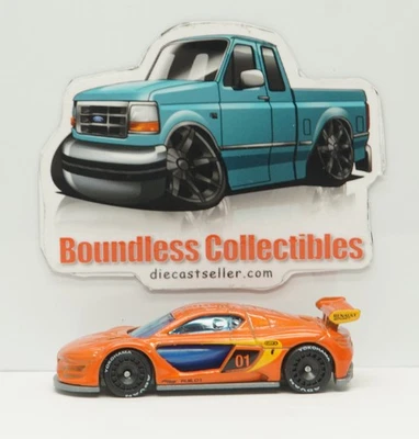 Hot Wheels Suelto Naranja Renault Sport RS 01 Real Riders 2017 HW Exotics Custom Foto 1 de 3