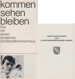 kommen - sehen - bleiben : Flirt mit einem modernen Großstadtkrankenhaus (Faltbl - Bild 1 von 1