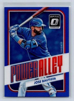 Donruss Optic Jose Bautista Power Alley 2016 azul PA10 (/149) Foto 1 de 2