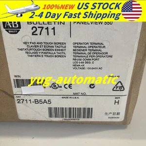 PanelView 550 DH+ HMI: Allen Bradley 2711-B5A5 (Brand New Original) - Picture 1 of 2