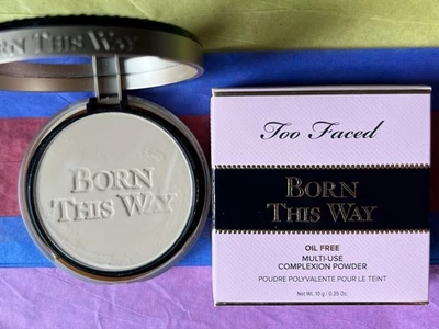 TOO FACED Born This Way Multi-Use Complexion Powder Shade SHORTBREAD  NEW RARE - Image 1 of 3