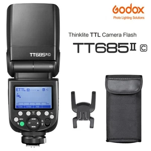 US Godox TT685II-C 2.4G TTL HSS 1/8000s Speedlite Camera Flash Light For Canon - Picture 1 of 12