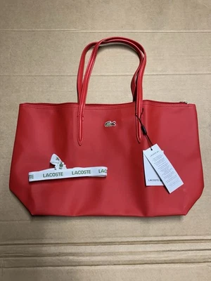 Bolso Tote Lacoste Rojo - Imagen 1 de 4