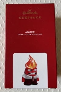2020 Hallmark Keepsake Tree Ornament Disney Pixar INSIDE OUT ANGER Magic New - Picture 1 of 2