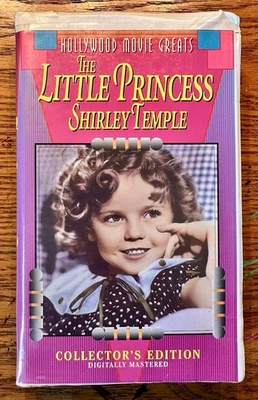 Shirley Temple The Little Princess Collector's Edition VHS Tape FREE SHIPPING Foto 1 de 4