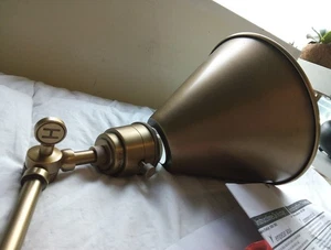 Hinkley Lighting 25* Arti Light Sconce, Heritage Brass Collection - 3692HB New - Picture 1 of 18