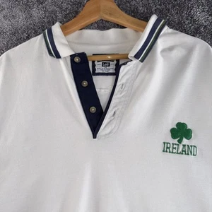 VINTAGE LEE CASUAL COLLECTION IRELAND STITCHED SHIRT COLLARED MENS XL COTTON - Photo 1/14