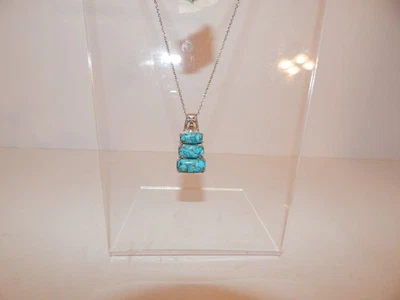 Collar Matrix Castaño Salmuera Turquesa en 14k yg y Platino sobre Cobre 20" Foto 1 de 4