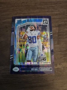 2024 Optic Football Ryan Flournoy Purple Shock - Picture 1 of 2