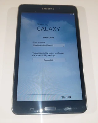 Samsung Galaxy Tab 4 - 7" 8GB WiFi Black SM-T230NU Tablet Only TESTED WORKING - Image 1 of 4