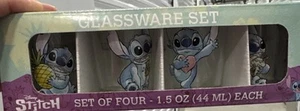 Disney’s Stitch 4er Set Schnapsgläser Nagelneu - Bild 1 von 5