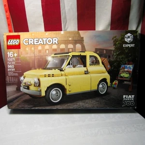 LEGO Creator Expert classic Fiat 500 retro set #10271 model Italian car kit - Picture 1 of 4