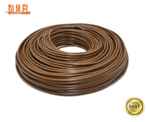 Cavo FS18OR18  2x1 - 2x1,5 - 2x2.5 MMQ  Colore Marrone a metro Antifiamma - Imagen 1 de 1