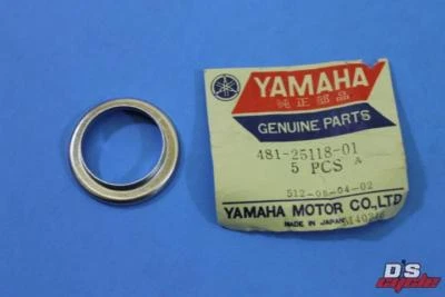NOS Yamaha Hub Dust Cover 1977-1983 DT100 1988-1990 DT50 481-25118-01 - Image 1 of 4