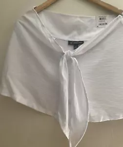 I.N.C International White Highrise Shorts SZ 14 - Picture 1 of 3