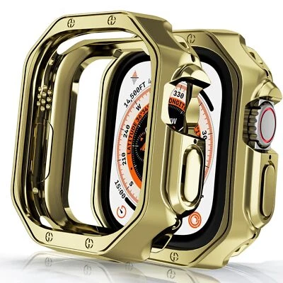 For Apple Watch Series Ultra/Ultra 3 49mm iWatch Armor Bumper Case Cover 11/10/9 - Image 1 of 4